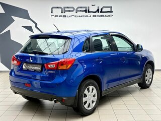 2014 Mitsubishi ASX I Рестайлинг, синий, 1129000 рублей, вид 3