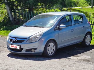 2007 Opel Corsa D, голубой, 395000 рублей, вид 1