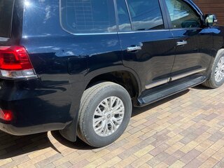 2015 Toyota Land Cruiser 200 Series Рестайлинг 2, чёрный, 4600000 рублей, вид 4