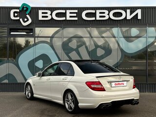 2012 Mercedes-Benz C-Класс 180 BlueEFFICIENCY III (W204) Рестайлинг, белый, 1770000 рублей, вид 3