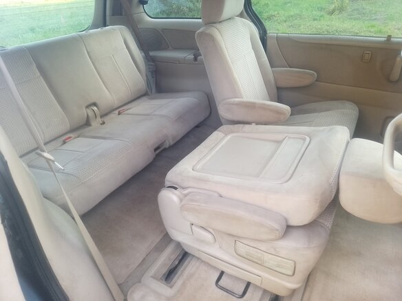 2004 Mazda MPV II (LW) Рестайлинг, синий - вид 12