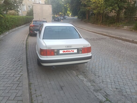 1992 Audi 100 IV (C4), белый, 350000 рублей - вид 2