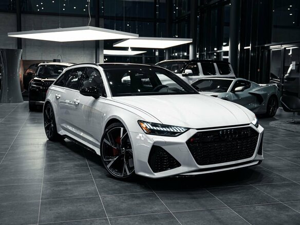2022 Audi RS 6 IV (C8), белый, 13200000 рублей - вид 7