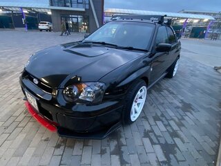 2003 Subaru Impreza II Рестайлинг 1, чёрный, 550000 рублей, вид 1