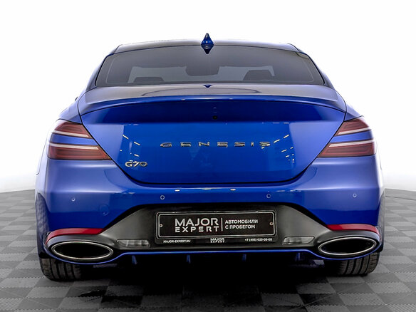 2022 Genesis G70 I Рестайлинг, синий, 4000000 рублей - вид 5