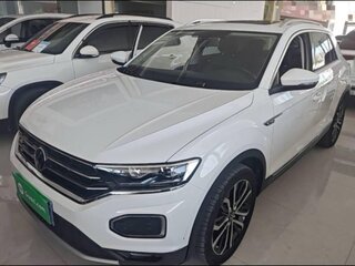 2021 Volkswagen T-Roc I Рестайлинг, белый, 1750000 рублей, вид 4