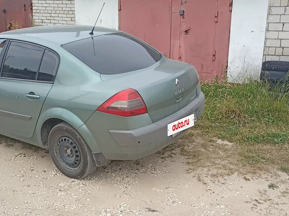 2006 Renault Megane II Рестайлинг, серый - вид 3