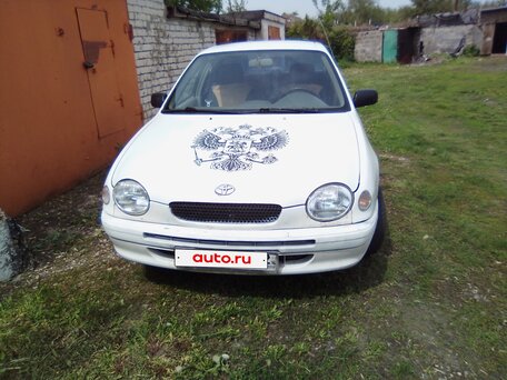 1997 Toyota Corolla VIII (E110), белый, 190000 рублей, вид 3