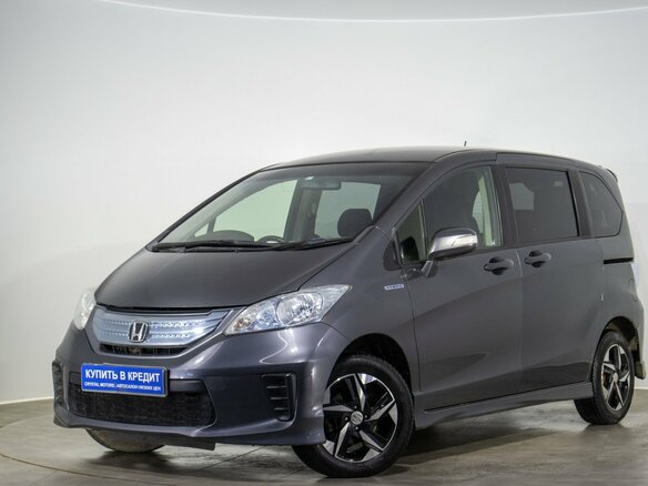 2014 Honda Freed I Рестайлинг, серый - вид 2