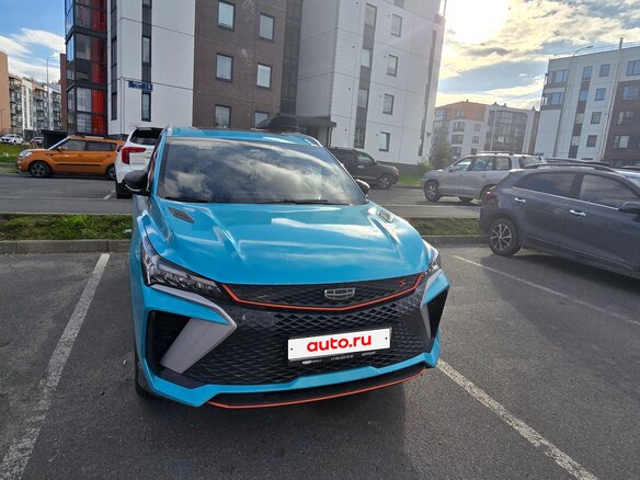 2024 Geely Coolray I Рестайлинг, синий, 2200000 рублей