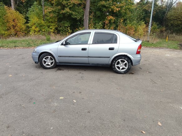 2002 Opel Astra G, серый, 215000 рублей - вид 7
