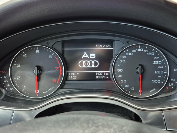 2014 Audi A6 IV (C7), чёрный, 1955000 рублей - вид 9