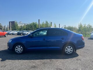 2017 Skoda Rapid I Рестайлинг, синий, 1113800 рублей, вид 2