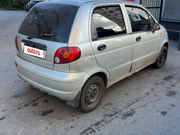 2007 Daewoo Matiz I Рестайлинг, серый, 115000 рублей - вид 8