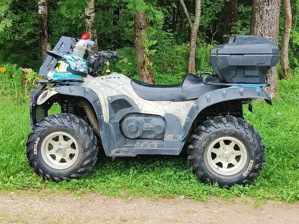2013 Stels ATV-500, голубой, 350000 рублей