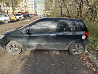 2008 Hyundai Getz I Рестайлинг, чёрный, 320000 рублей, вид 5