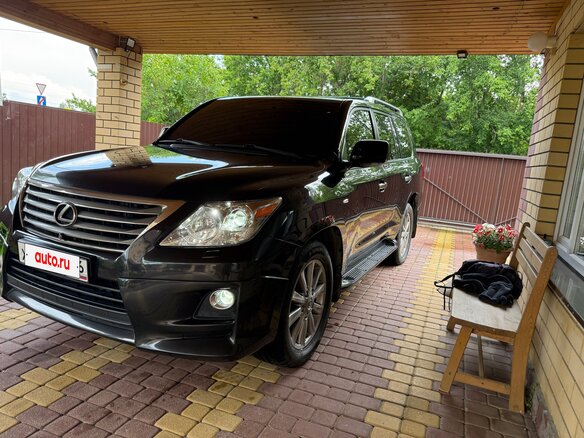 2011 Lexus LX 570 III, чёрный, 3050000 рублей - вид 13