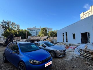 2009 Volkswagen Golf VI, синий, 550000 рублей, вид 2