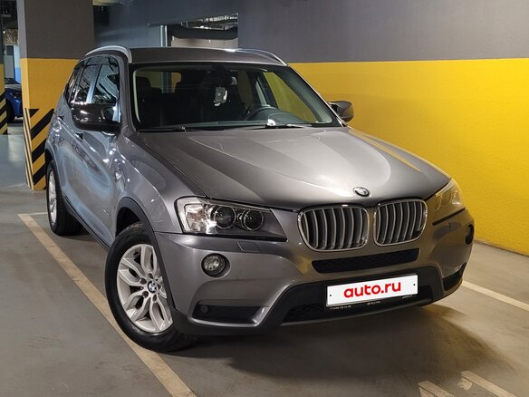 2011 BMW X3 28i xDrive II (F25), серый, 1540000 рублей - вид 14