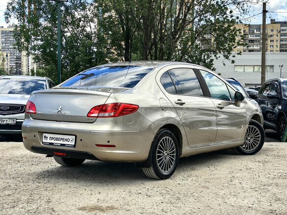 2016 Peugeot 408 I, золотистый - вид 6