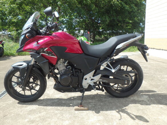 2013 Honda 400X, красный, 520000 рублей