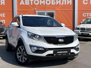 2014 Kia Sportage III Рестайлинг, белый, 1445000 рублей, вид 3