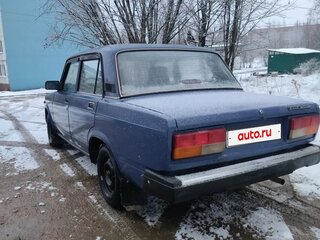 2007 Lada (ВАЗ) 2107, голубой, 140000 рублей, вид 2