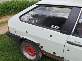 1997 Lada (ВАЗ) 2108, белый, 125000 рублей, вид 3