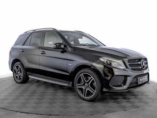 2018 Mercedes-Benz GLE 400 9G-Tronic I (W166), чёрный, 4277500 рублей, вид 3