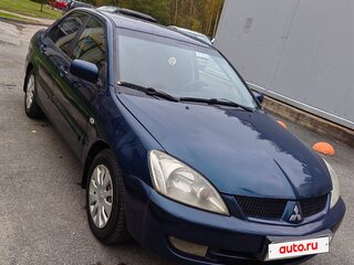 2007 Mitsubishi Lancer IX Рестайлинг, синий, 159000 рублей, вид 3