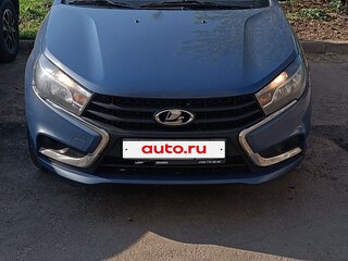 2019 Lada (ВАЗ) Vesta I, синий, 800000 рублей, вид 1