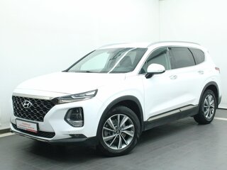 2019 Hyundai Santa Fe IV, белый, 2890000 рублей, вид 2