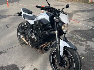 2014 Yamaha MT-07 (FZ-07), белый, 515000 рублей, вид 1