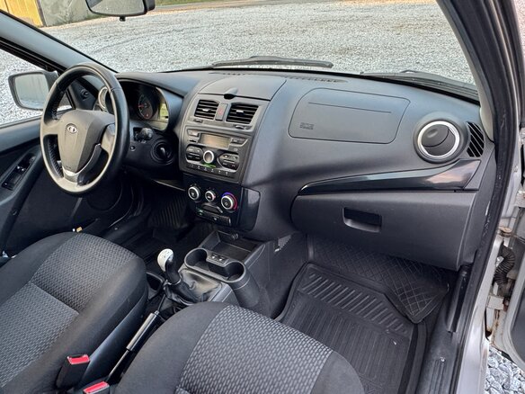 2014 Lada (ВАЗ) Kalina II, серебристый - вид 8