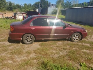 2006 Kia Spectra I Рестайлинг 2, красный, 180000 рублей, вид 2