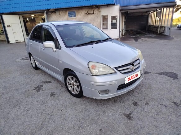 2003 Suzuki Aerio, серебристый, 260000 рублей - вид 9