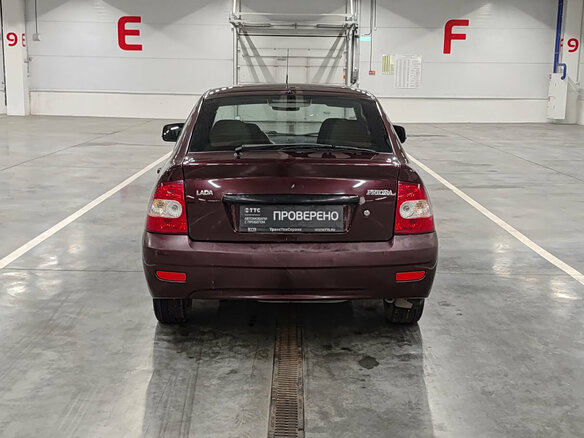 2011 Lada (ВАЗ) Priora I, красный, 220000 рублей - вид 5