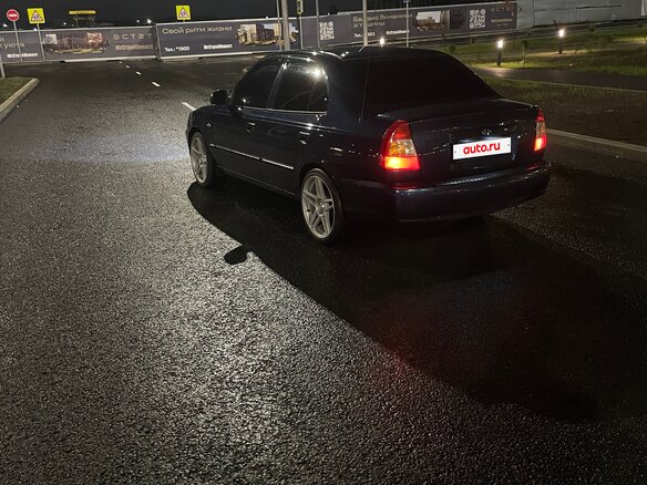 2008 Hyundai Accent ТагАЗ II, синий, 520000 рублей - вид 18