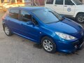 2007 Peugeot 307 I Рестайлинг, синий, 340000 рублей - вид 3