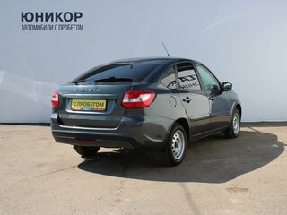 2019 Lada (ВАЗ) Granta I Рестайлинг, серый, 579000 рублей, вид 5