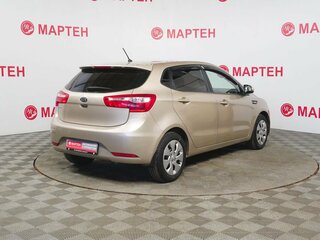 2012 Kia Rio 5-speed III, бежевый, 765000 рублей, вид 5
