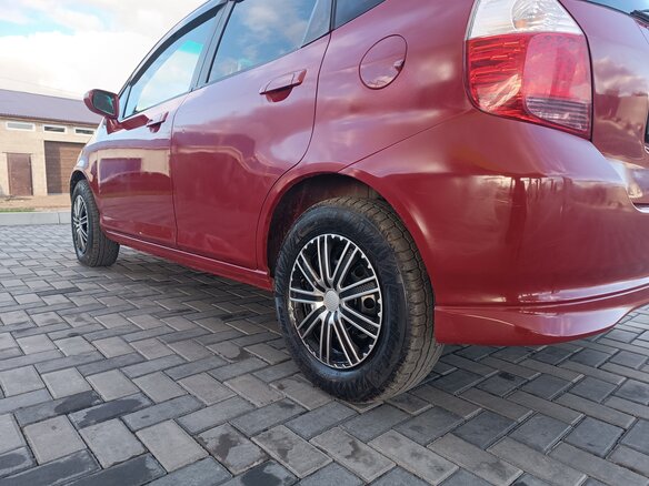 2004 Honda Fit I, красный, 320000 рублей - вид 7