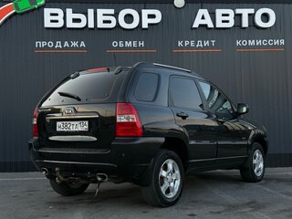 2008 Kia Sportage II, чёрный, 740000 рублей, вид 2