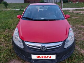 2009 Opel Corsa D, красный, 270000 рублей, вид 1