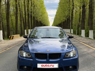 2007 BMW 3 серии 320i V (E90/E91/E92/E93), синий, 1300000 рублей, вид 2