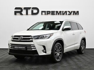 2019 Toyota Highlander III (XU50) Рестайлинг, белый, 3190000 рублей, вид 1