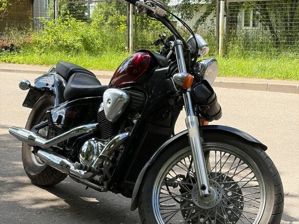 1999 Honda Steed 400, чёрный, 290000 рублей - вид 6