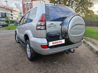 2003 Toyota Land Cruiser Prado 120 Series, серебристый, 1300000 рублей, вид 4