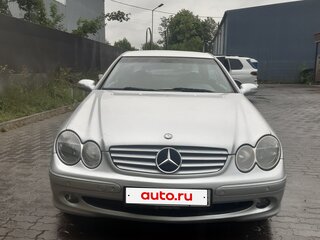 2003 Mercedes-Benz CLK-Класс 200 II (W209), серебристый, 890000 рублей, вид 2