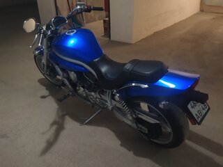 2007 Hyosung Aquila GV650, синий, 305000 рублей, вид 4
